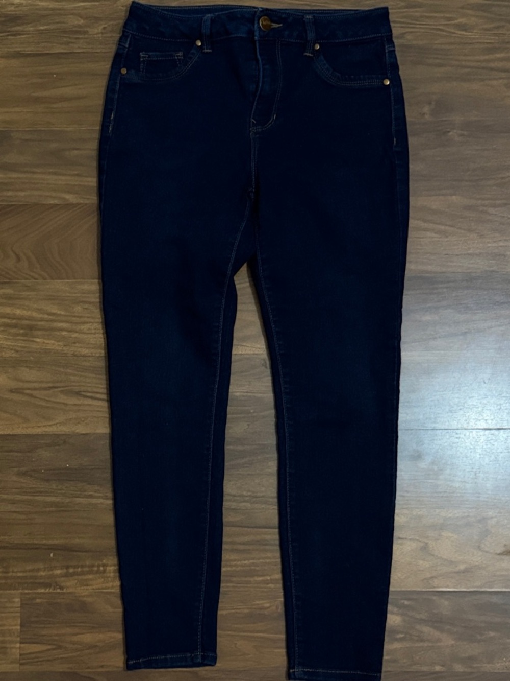 d. jeans Women’s Navy Skinny Stretch Jeans